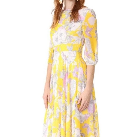 Yumi Kim Yellow and White Floral Maxi Sundress - Picture 9 of 13